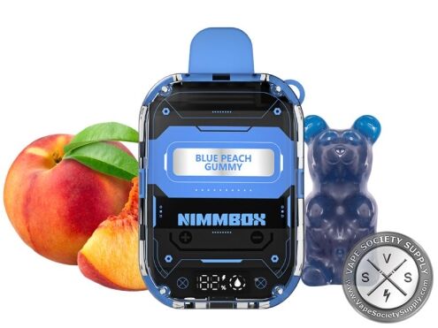 Vapengin Nimmbox 10000 Puffs Disposable Blue Peach Gummy