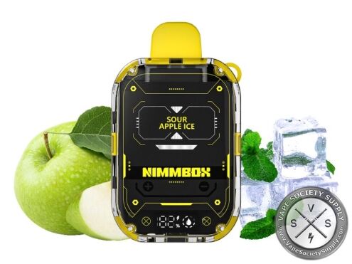 Vapengin Nimmbox 10000 Puffs Disposable Sour Apple Ice