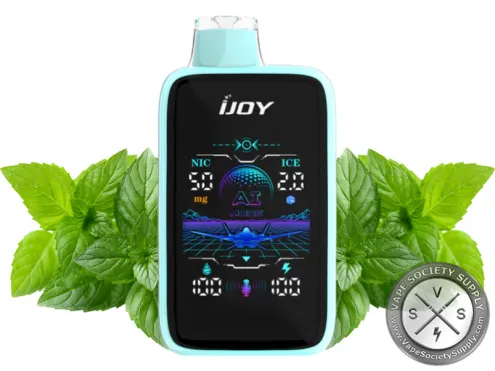 iJoy Uranus Mate 40K Puffs 20ML Disposable Device With Nic + Ice Control & AI Generating Mode Spearmint