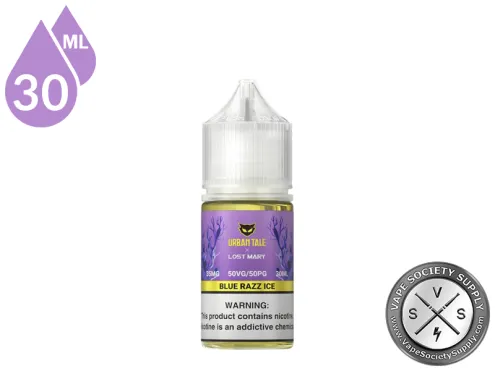 Blue Razz Ice URBAN TALE x LOST MARY SALT