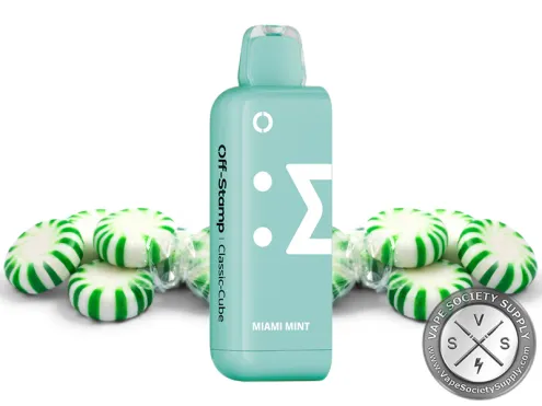 Off Stamp X-Cube Disposable Pod Miami Mint