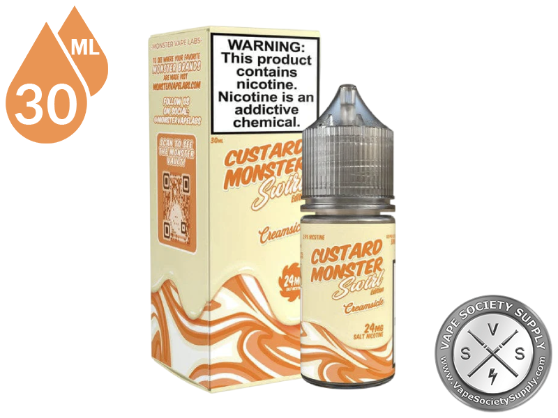 Creamsicle CUSTARD MONSTER SWIRL SALT