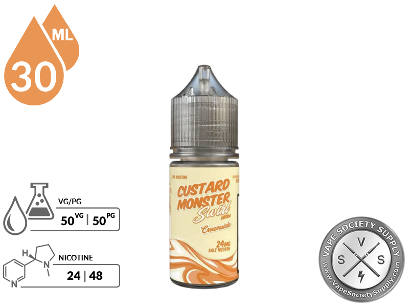 Creamsicle CUSTARD MONSTER SWIRL SALT