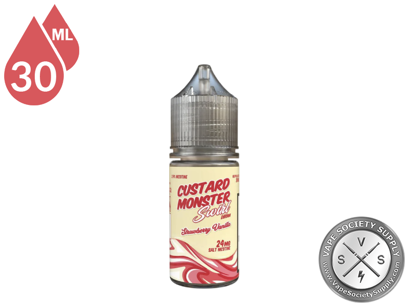 Strawberry Vanilla CUSTARD MONSTER SWIRL SALT