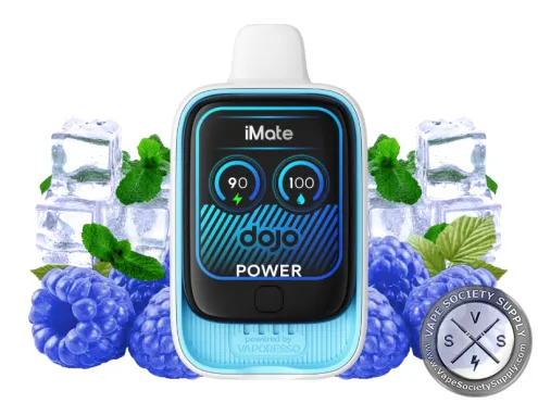 DOJO iMate X Pod Kit Powered By Vaporesso 20K Puffs Disposable Blue Razz Ice