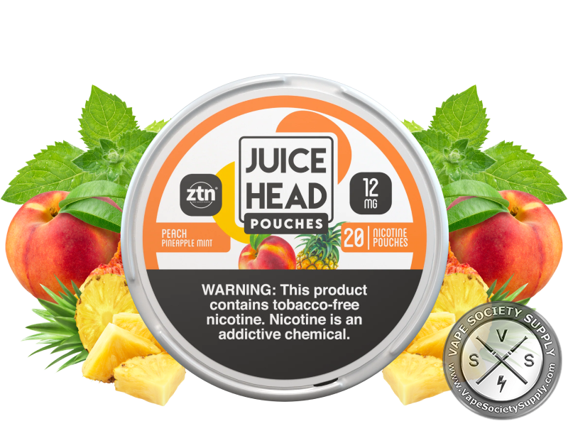 Peach Pineapple Mint JUICE HEAD POUCH