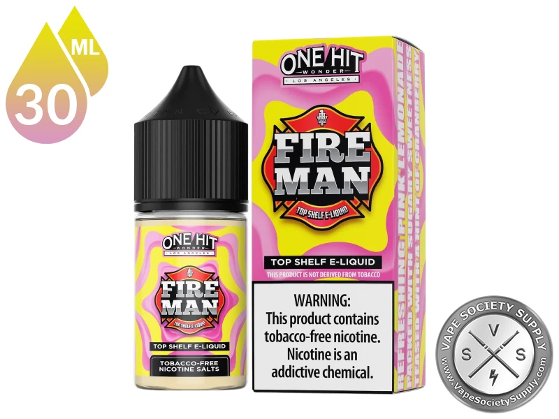 Fire Man ONE HIT WONDER Nicotine Salt