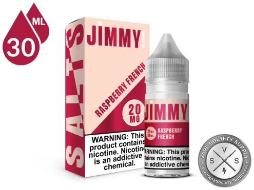 Raspberry French Jimmy The Juice Man Salt