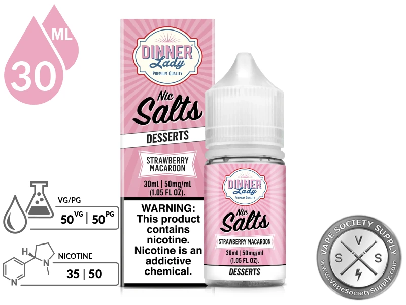 Strawberry Macaroon DINNER LADY SALT