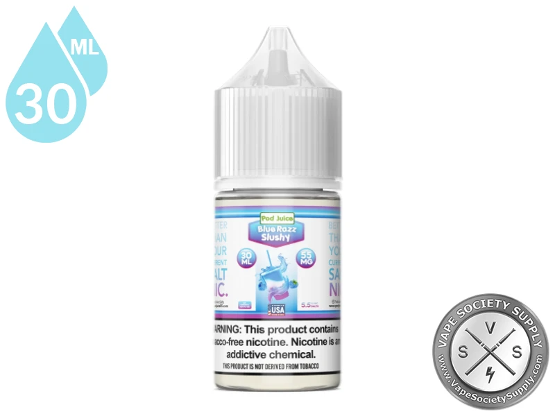 Blue Razz Slushy POD JUICE SALT