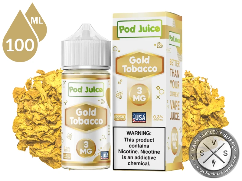 Gold Tobacco POD JUICE