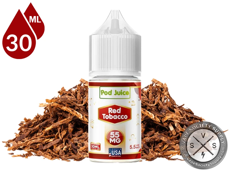 Red Tobacco POD JUICE SALT