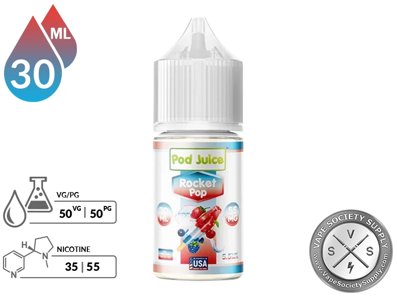 Rocket Pop POD JUICE SALT