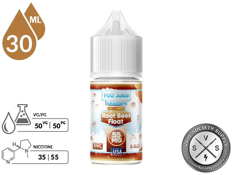 Root Beer Float Freeze POD JUICE SALT.webp