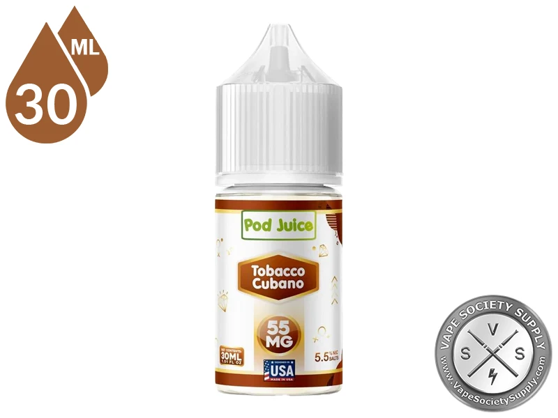 Tobacco Cubano POD JUICE SALT