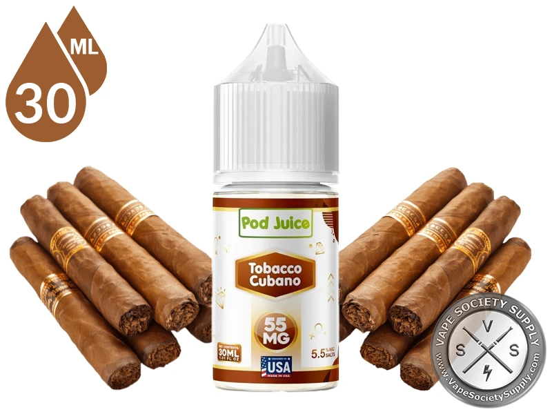 Tobacco Cubano POD JUICE SALT