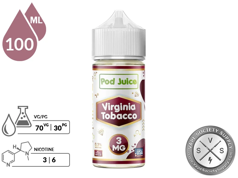 Virginia Tobacco POD JUICE
