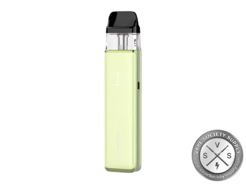 Vaporesso XROS 6 MINI Pod System in Jelly Green with 1600mAh battery and XROS pod compatibility.