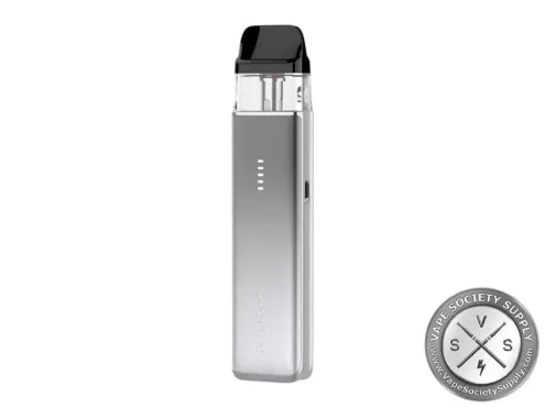 Vaporesso XROS 6 MINI Pod System in Titanium Silver with 1600mAh battery and XROS pod compatibility.