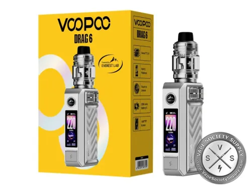 VooPoo DRAG 6 Kit Silver