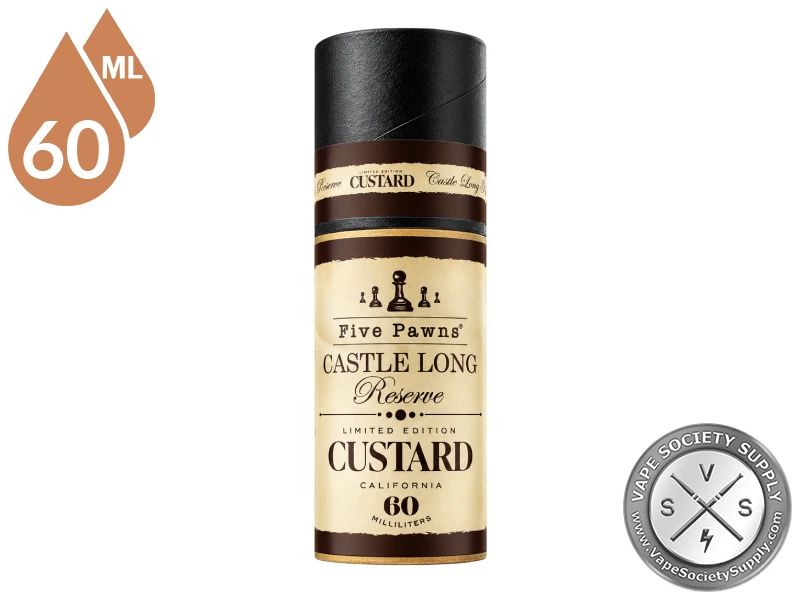 Castle Long Reserve Custard Five Pawns