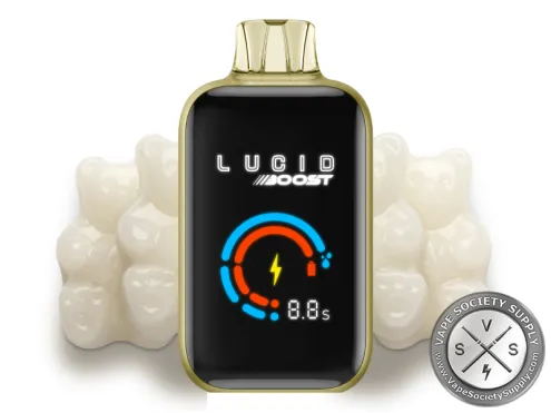 LUCID BOOST 20123 Disposable White Gummy