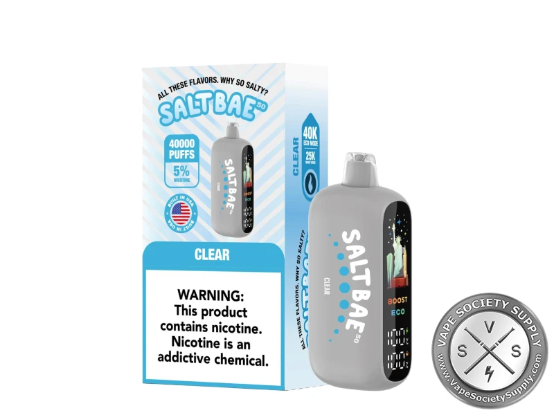SaltBae50 Disposable Clear