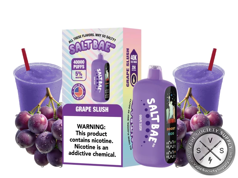 SaltBae50 Disposable Grape Slush