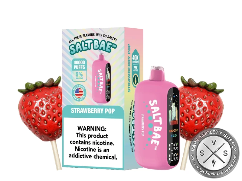 SaltBae50 Disposable Strawberry Pop