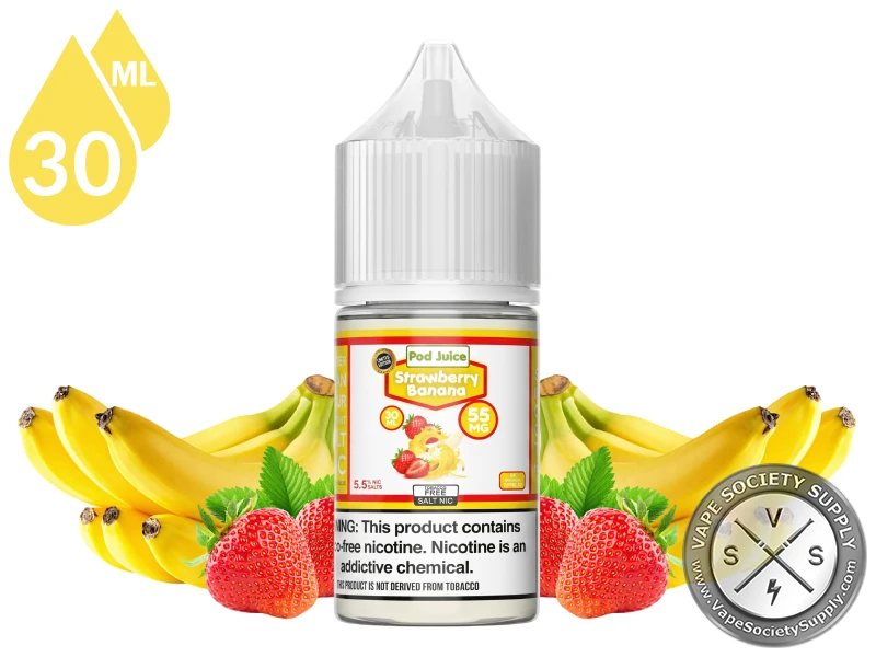 Strawberry Banana POD JUICE SALT PJ5000