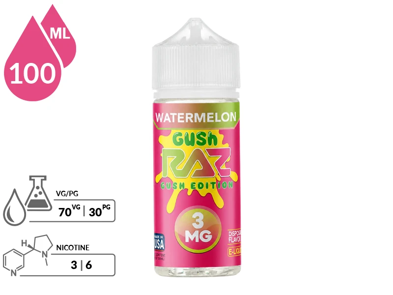 Watermelon Gush | Pod Juice x RAZ Gush E-Liquid