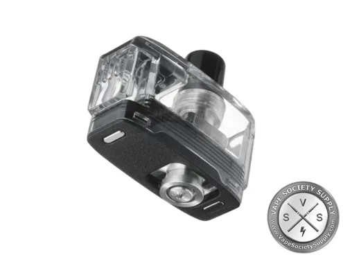 Bottom view of pod base and airflow connection