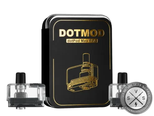 dotMod RBA package with pod accessories and black case