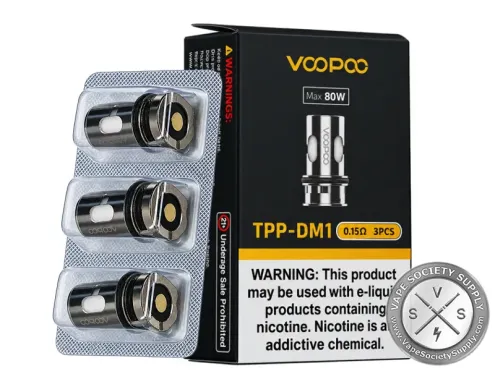 VOOPOO TPP-DM1 0.15 Ohm Replacement Coils 3-Pack