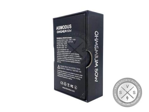 Asmodus Ohmsmium 80W TC Box Mod