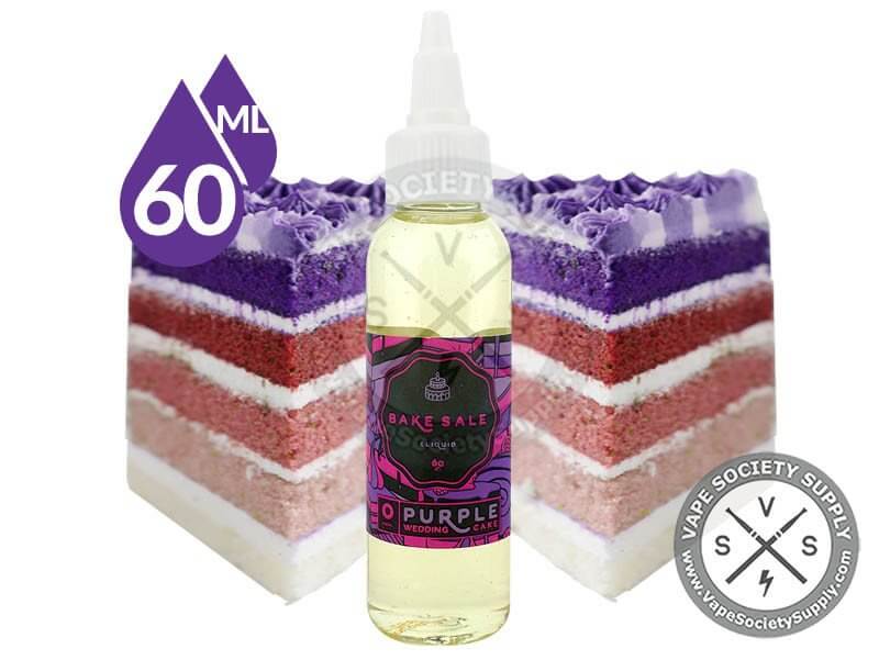 Purple Wedding  Cake  by Bake Sale E Liquid  60ml