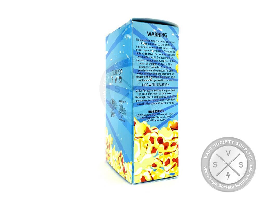 Fluff Pop Ejuice Marshmallow 60ml ELiquids • Vape Society Supply