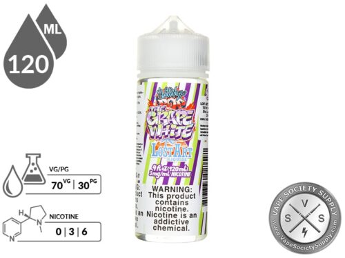 The Grape White Space Rockz By Lost Art Liquid 120ml ejuice