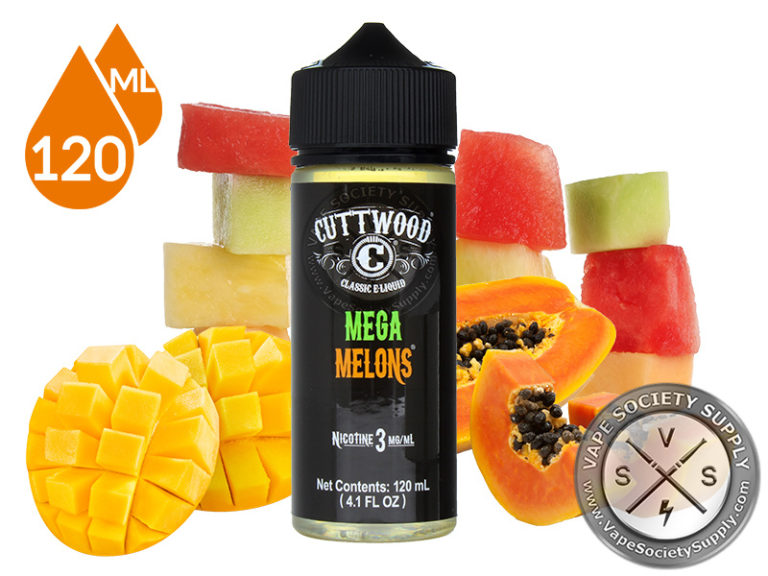 Cuttwood Mega Melons 120ml Eliquid