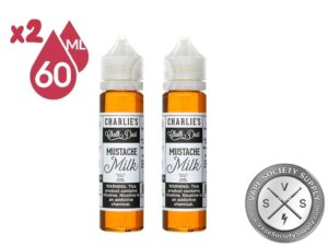 Mustache Milk by Charlie's Chalk Dust 120ml Combo (2x60ml)