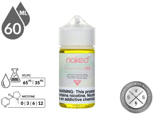 Naked 100 60ml Hawaiian POG E Juice