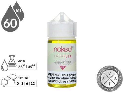 Naked 100 60ml Lava Flow E Liquids