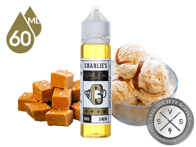 Sea Salt Caramel Ice Cream Ejuice by Charlie's Chalk Dust 60ml