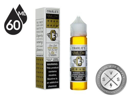 Sea Salt Caramel Ice Cream Ejuice by Charlie's Chalk Dust 60ml