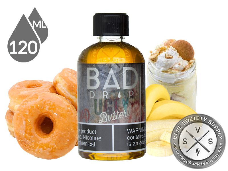 Ugly Butter by Bad Drip 120ml ⋆ VapeSocietySupply ⋆ 19.99