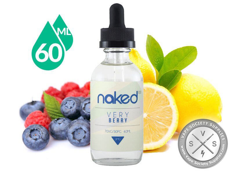 Really Berry By Naked 100 60ml E-liquid • Vape Society Supply