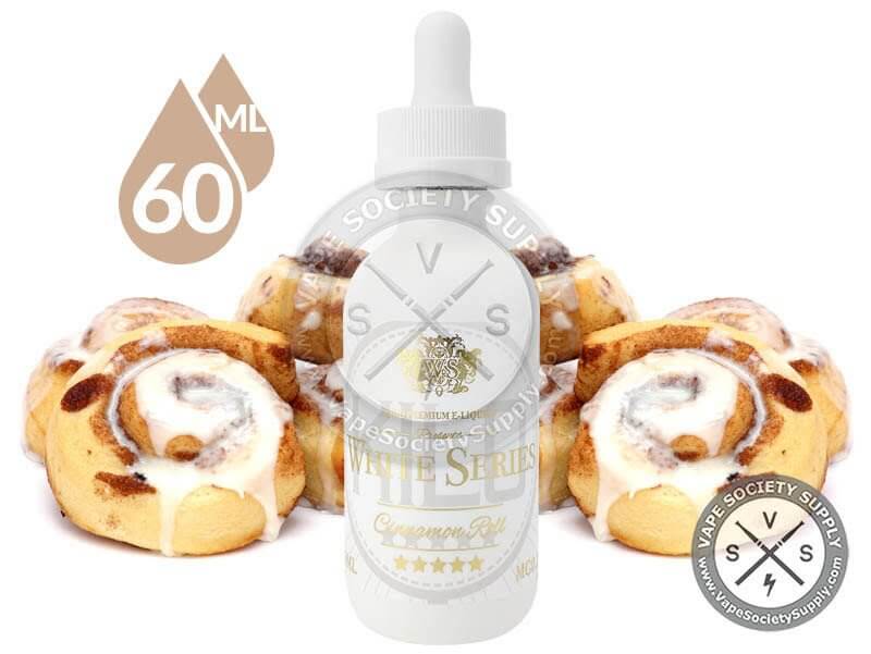 White Series Cinnamon Roll Ejuice 60ML