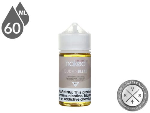 Naked 100 Tobacco 60ml Cuban Blend