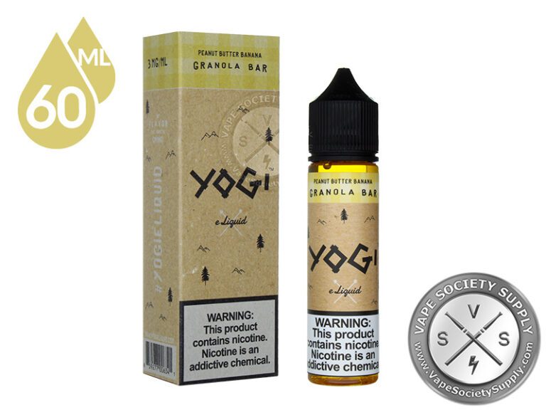 Peanut Butter Banana Granola Bar Ejuice By YOGI Eliquid 60ml