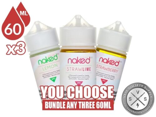 Naked 100 Fusion Bundle 60ml x3 180ml